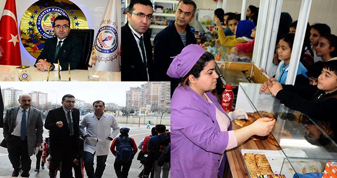 Gaziantep'te Okul kantinleri modern hale getiriliyor