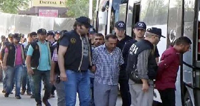 Gaziantep'te PKK operasyonuna 12 tutuklama