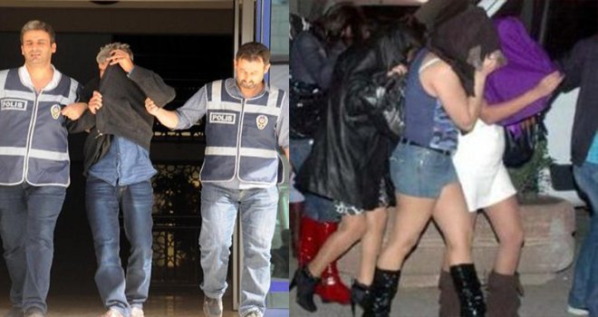 Gaziantep’te rezidas evlerine fuhuş baskını 10 gözaltı