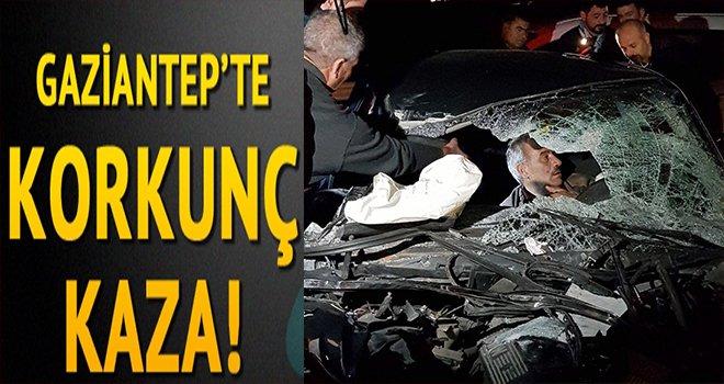 Gaziantep'te Sömestr tatil dönüşü kaza: 6 yaralı