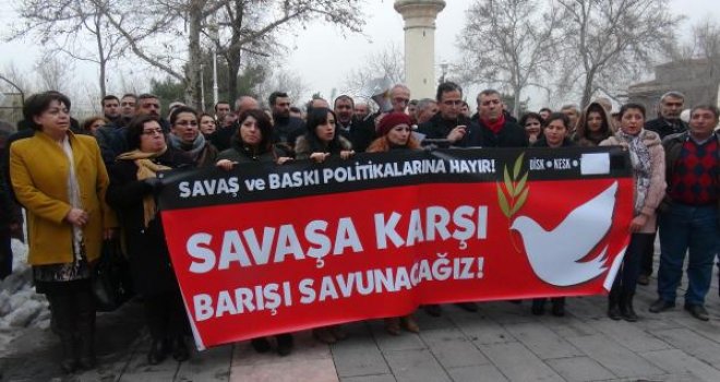 Gaziantep'te STK'lardan 'Sendikal Hak' Eylemi