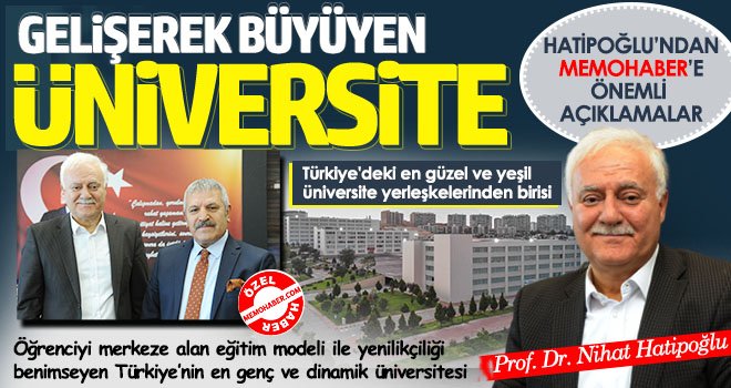 Gelişerek büyüyen üniversite: GİBTÜ