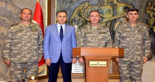 Genelkurmay Başkanı Akar Gaziantep'te