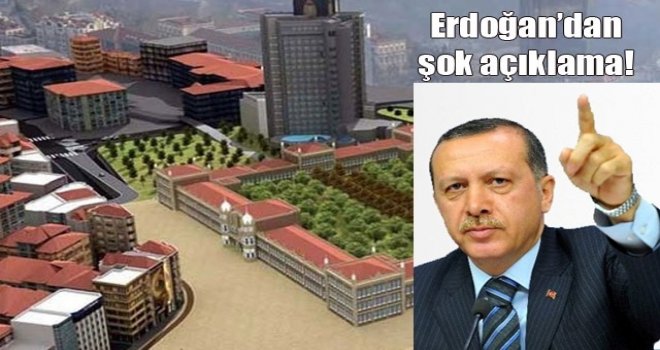 Gezi Parkı'na o tarihi eseri inşaa edeceğiz