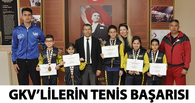 GKV'li miniklerin 'Tenis Turnuvası'
