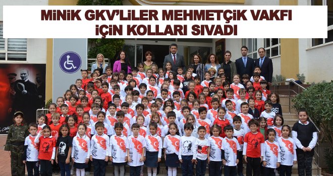 GKV’’li miniklerin yüreği mehmetçik için atıyor