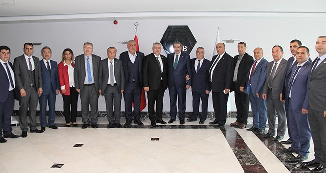GTB'den Ankara ticaret borsasına ziyaret