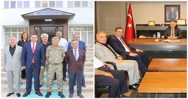 GTB’den, Emniyet Müdürü ve Jandarma Komutanı’na ziyaret