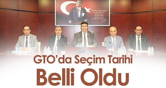 GTO’da seçim tarihi belli oldu