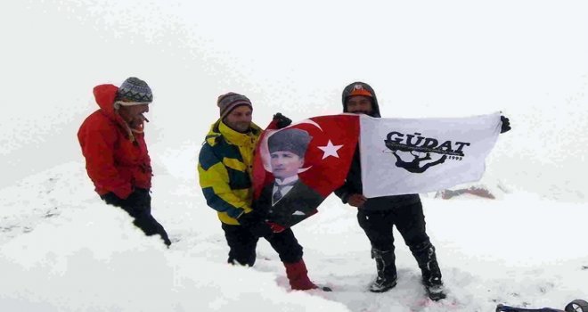 GÜDAT Hasan Dağı zirvesinde