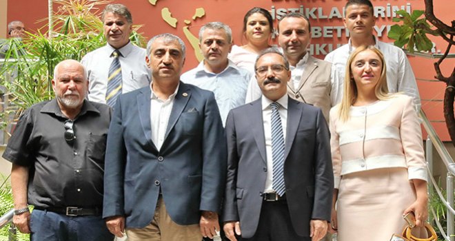 Güneydoğu Gazeteciler Cemiyeti'nden Rektör Prof. Dr. Gür’e Hayırlı Olsun Ziyareti