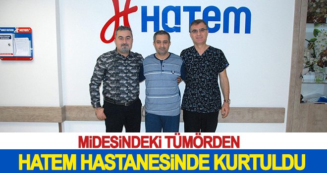 Hatem'de sağlığına kavuştu