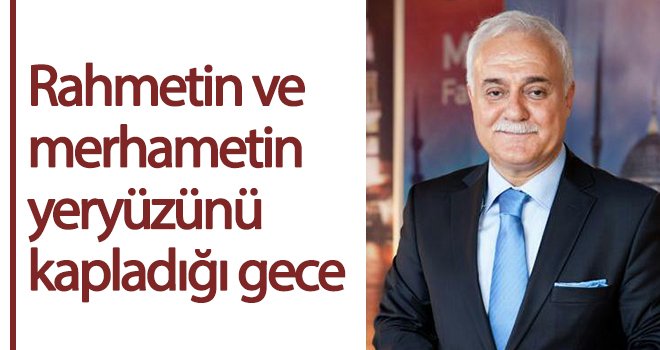 Hatipoğlu’ndan Regaip Kandili mesajı