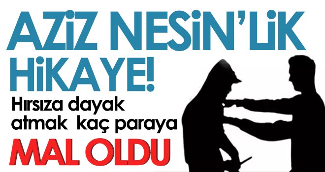 Hırsıza dayak atmak kaç paraya mal oldu