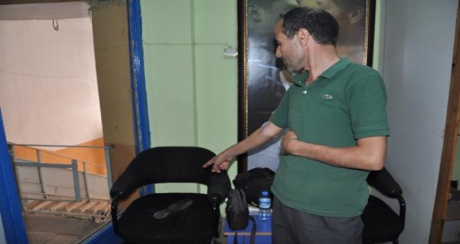 Hırsızı, koltuktaki ayakkabı izi yakalattı