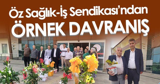 Huzurevindeki yaşlıları mutlu ettiler