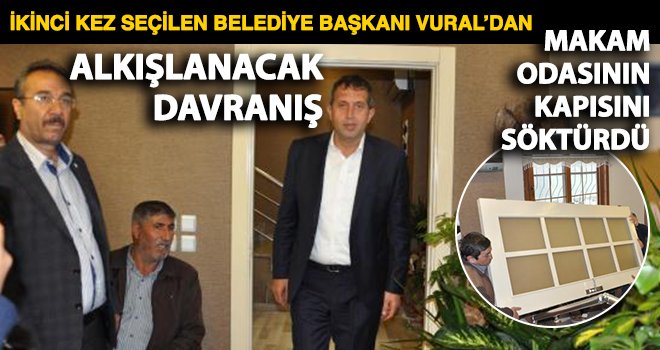 Vural: Halk ile aramızda hiç bir engel kalmadı