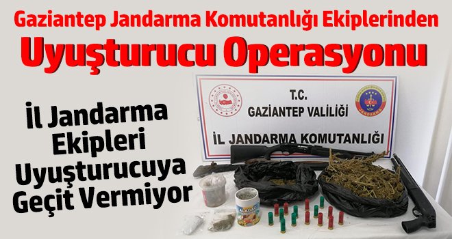 İl Jandarma Ekipleri Uyuşturucuya Geçit Vermiyor