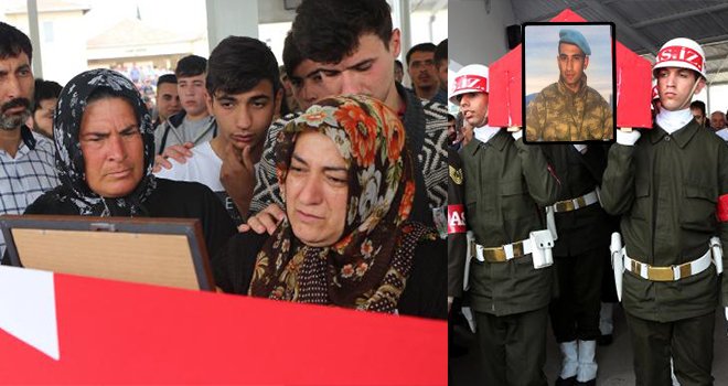 İlik kanserinden ölen er Gaziantep'te toprağa verildi