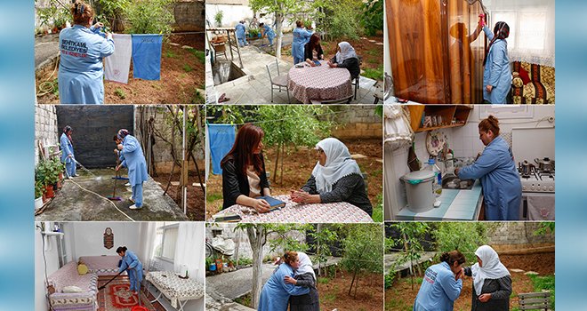 Şehitkamil'de bin 390 yaşlının yüzü güldü