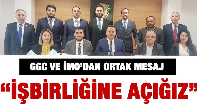 İMO'dan GGC'ye ziyaret