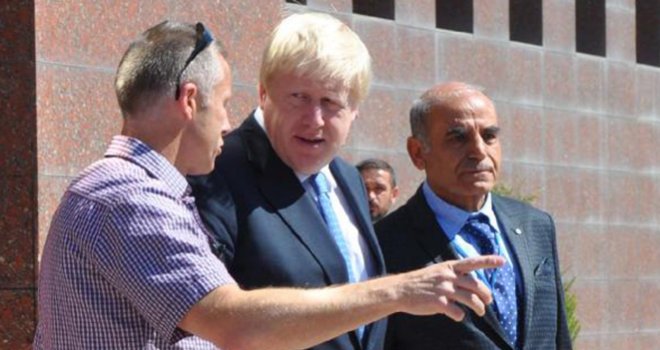 İngiltere Dışişleri Bakanı Boris Johnson Gaziantep’te