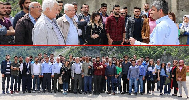 İnşaat Mühendisleri Berke Barajını inceledi