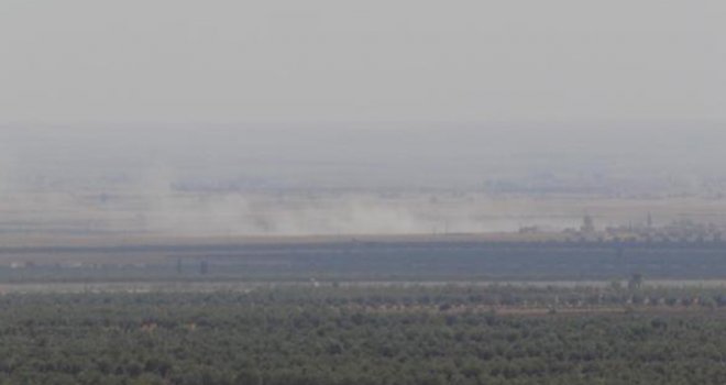 IŞİD'e karadan ve havadan bombardıman