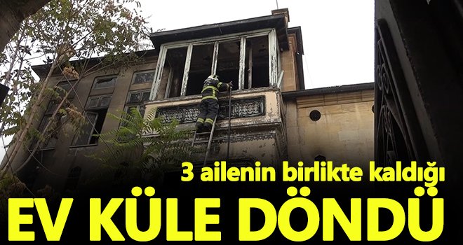 İtfaiyenin erken müdahalesi faciayı önledi