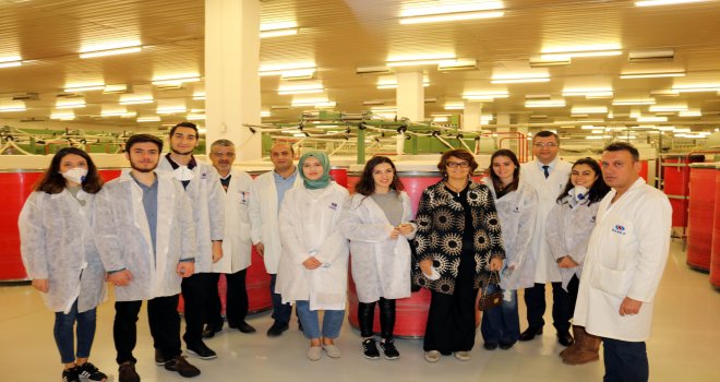 İTÜ Tekstil Fakültesi Öğrencileri Sanko'da buluştu