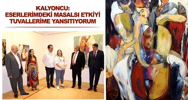 Kalyoncu’nun, 'Düşlemelekler' temalı sergisi Sanko'da