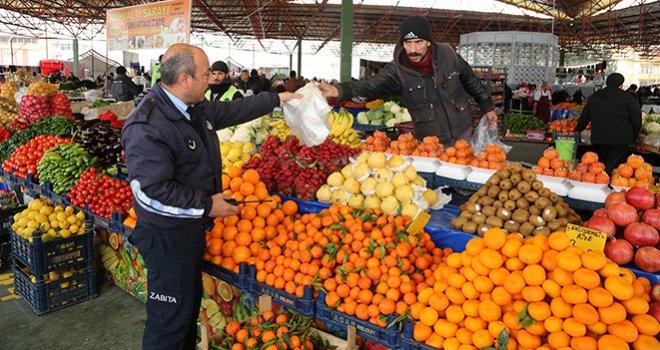 Şehitkamil'de Siyah Poşet Denetimi Yapıldı