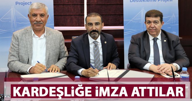 'Kardeş Oda' protokolü imzalandı