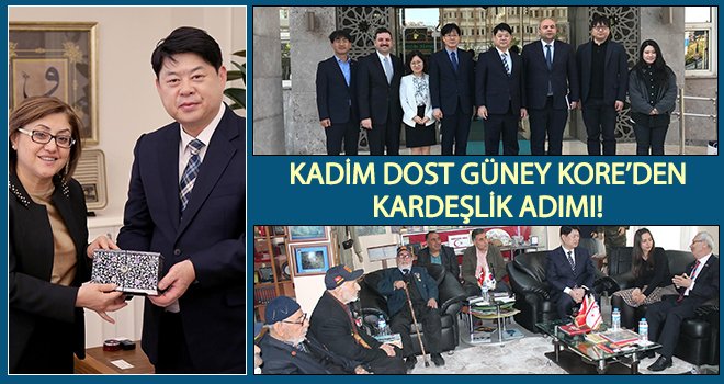 Kardeş şehir adayı Güney Kore’den Gaziantep'e ziyaret