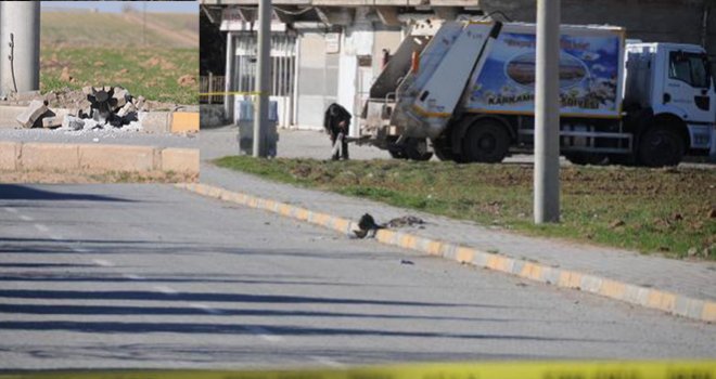 KARKAMIŞ'A DÜŞEN HAVAN MERMİSİ İMHA EDİLDİ