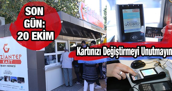 Kart 27 kullanımında son gün: 20 Ekim