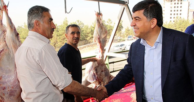 KASAPLIK ETTİ KOYUN YÜZDÜ