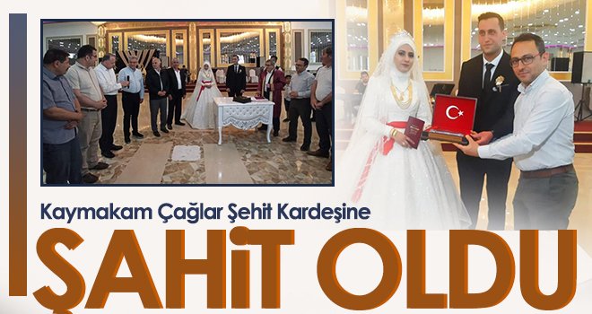 Kaymakam Çağlar Şehit Kardeşine Şahit Oldu