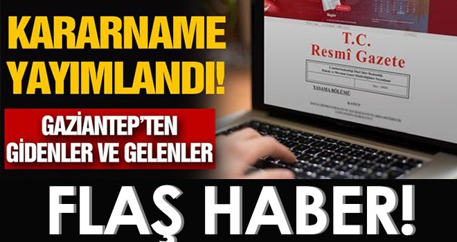 Kaymakam ve Vali yardımcıları kararnamesi yayınlandı...