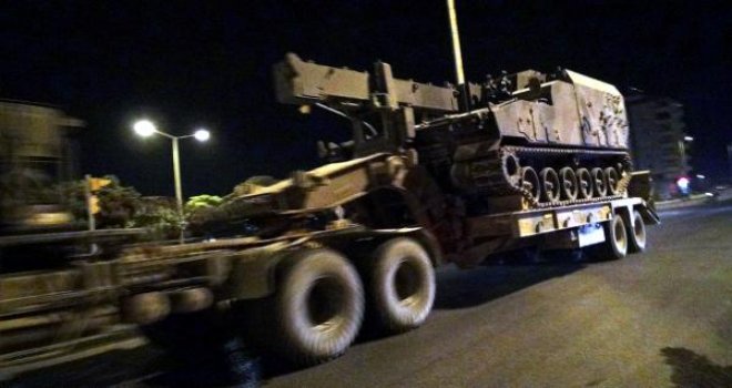 Kilis'e obüs ve ZPT sevkiyatı