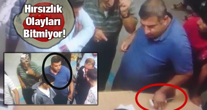 Kilis'te hastanede cep telefonu hırsızlığı kamerada