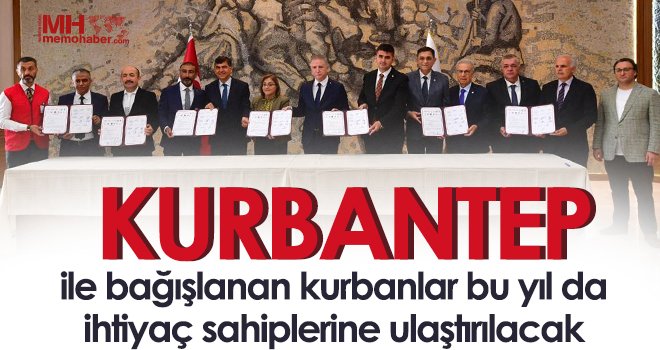 KURBANTEP ile bağışlanan kurbanlar bu yıl da ihtiyaç sahiplerine ulaştırılacak