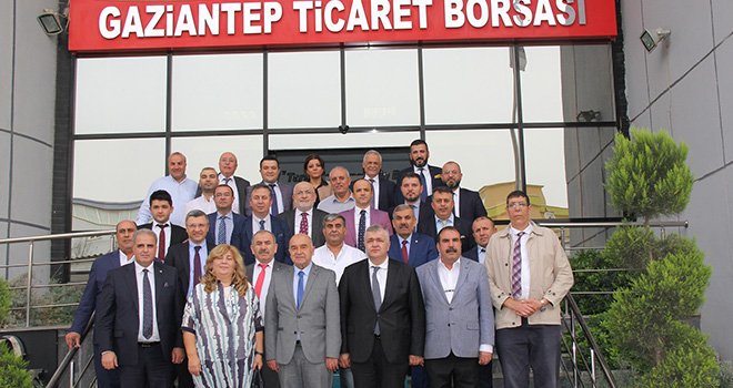 Kütahya Ticaret ve Sanayi Odasından Gaziantep ziyareti