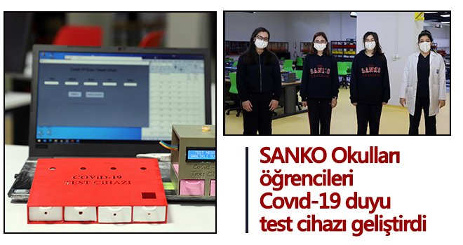 Lise Öğrencilerinden Covıd- 19 ile mücadeleye önemli katkı