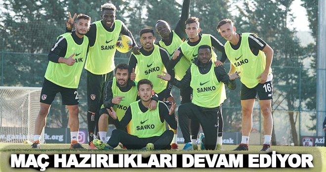 Maç hazırlıkları tüm hızıyla devam ediyor