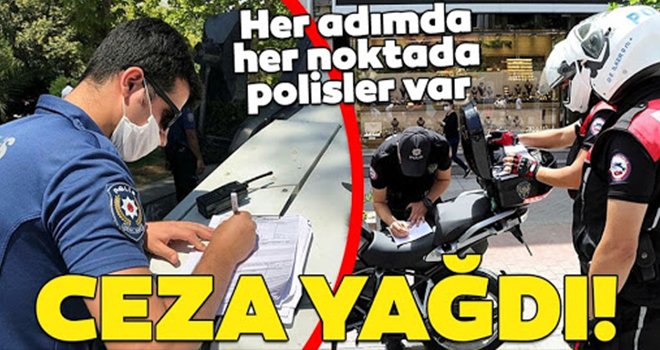 Maske takmayan 992 kişiye ceza yağdı!..