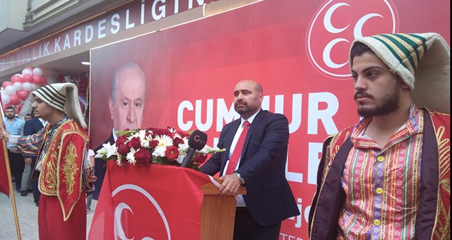 MHP Adayı Ejder Demir'den görkemli SKM açılışı