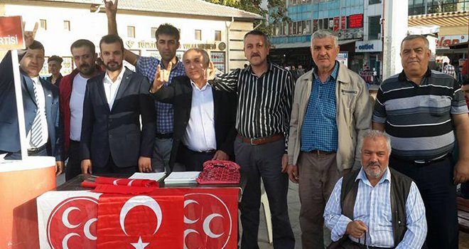 MHP, Balıklı'ya stand açtı