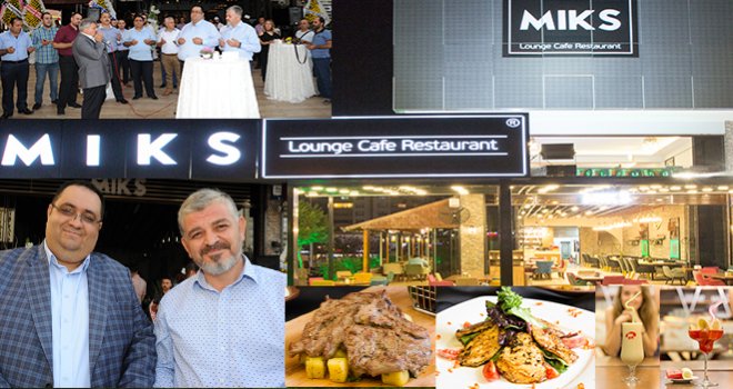 MIKS Lounge Restoran & Cafe dualarla açıldı!
