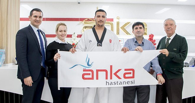 Milli tekvandocuya Anka sponsor oldu